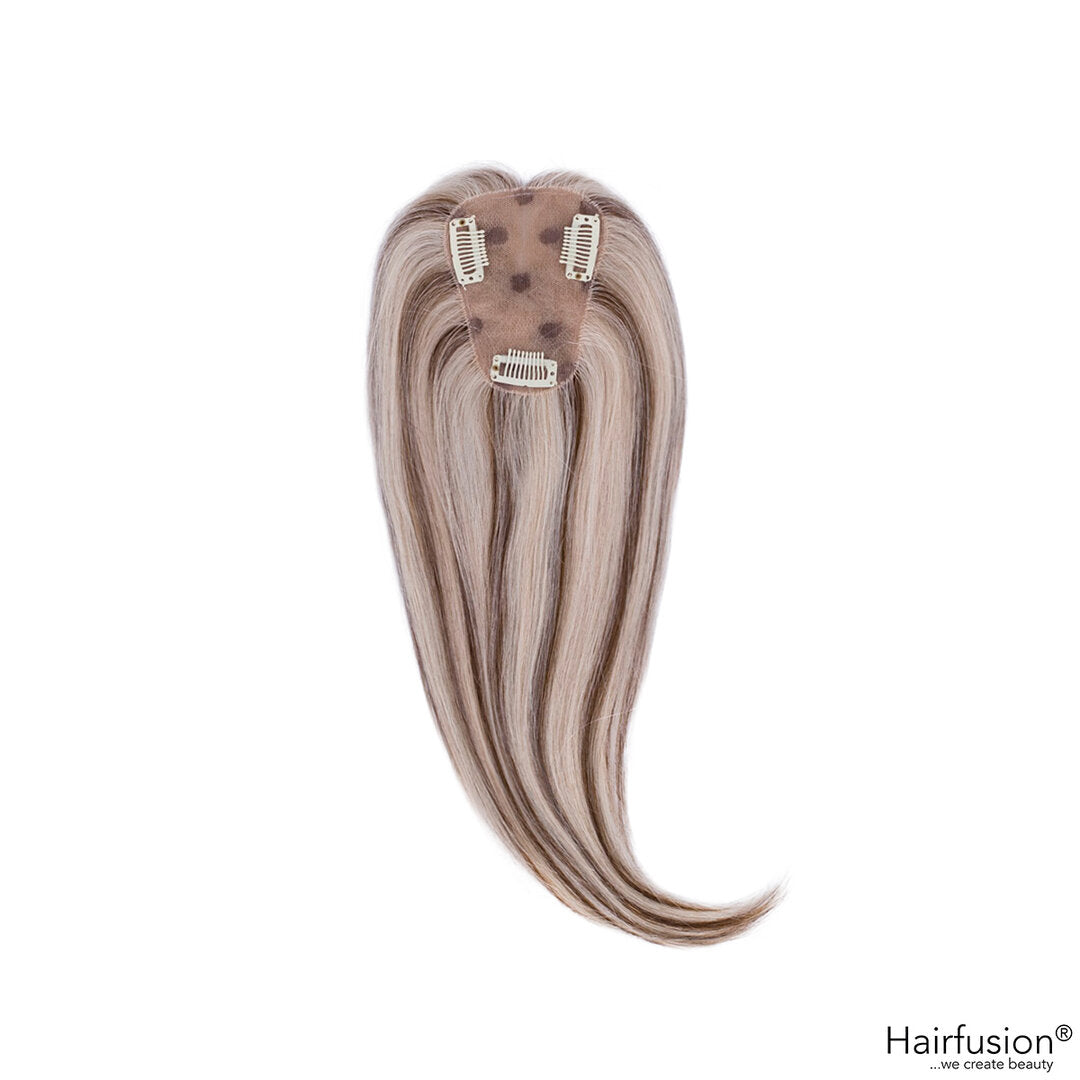 Outlet Nr. 38 – Topper Light zum Einclippen – Farbe gesträhnt 60/6 – 30 cm