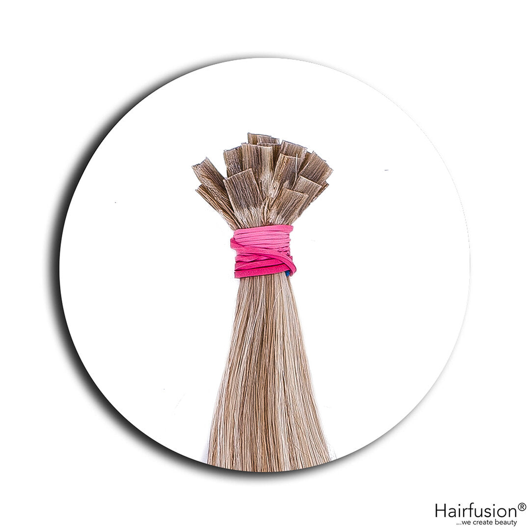 Outlet Nr. 4 – 100 Bonding Extensions – Farbe gesträhnt 4C/101 – 30 cm – glatt