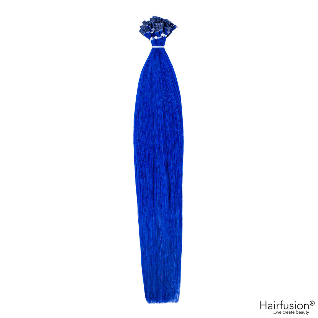 Bunte Bonding Extensions - 10 Stück (Flachbonding)  Color Crush Collection Echthaar 50 cm