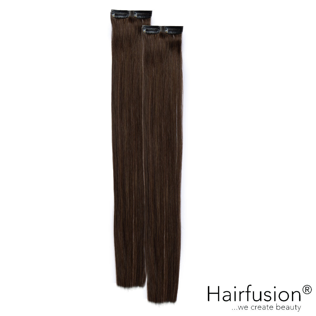 Clip-In Extensions Voluminizer für die Seitenpartie - 20 g - 2 Teile - 65 cm