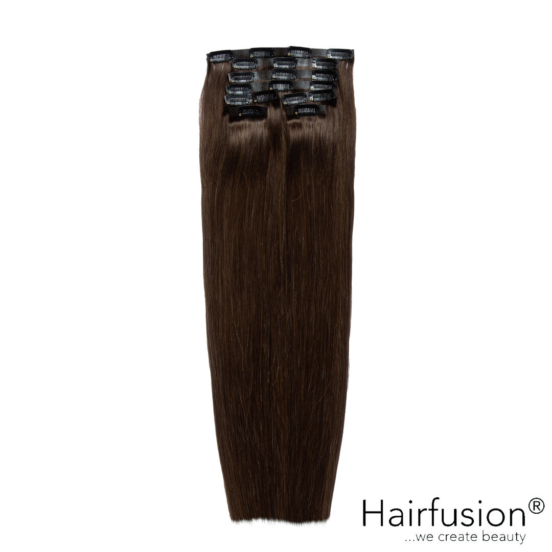 Clip-In Extensions XL-Volumen SET Haarverlängerung -  150 g - 8 Teile - 65 cm