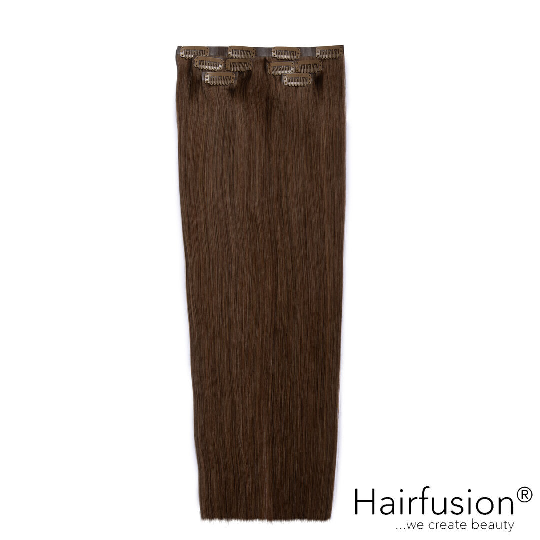 Clip-In Extensions XL-Volumen SET Haarverlängerung -  150 g - 8 Teile - 65 cm