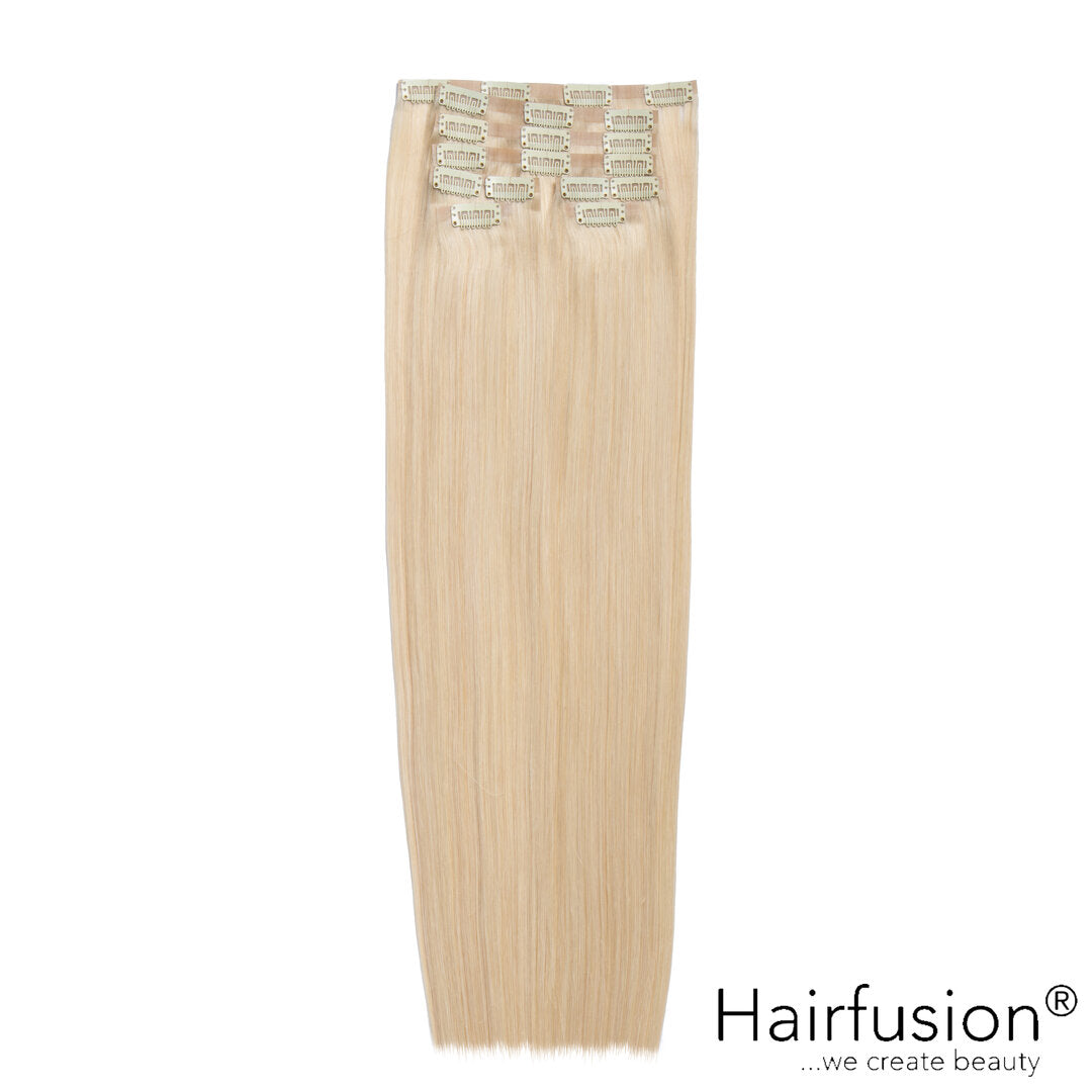 Clip-In Extensions XL-Volumen SET Haarverlängerung -  150 g - 8 Teile - 65 cm