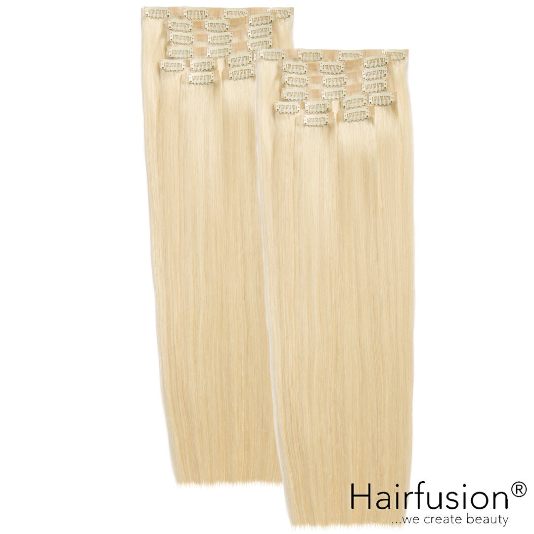 Clip-In Extensions XXXL-Volumen SET Haarverlängerung -  300 g - 16 Teile - 65 cm