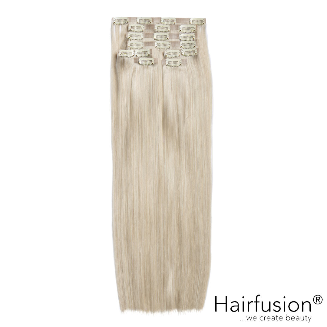 Clip-In Extensions XL-Volumen SET Haarverlängerung -  150 g - 8 Teile - 65 cm