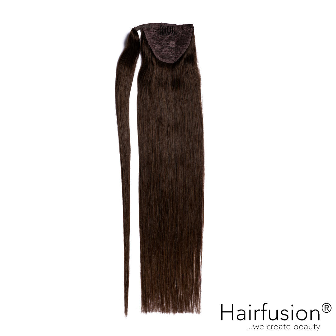 Clip-In Ponytail Haarzopf 100 g - 50 cm - hochwertiges Echthaar