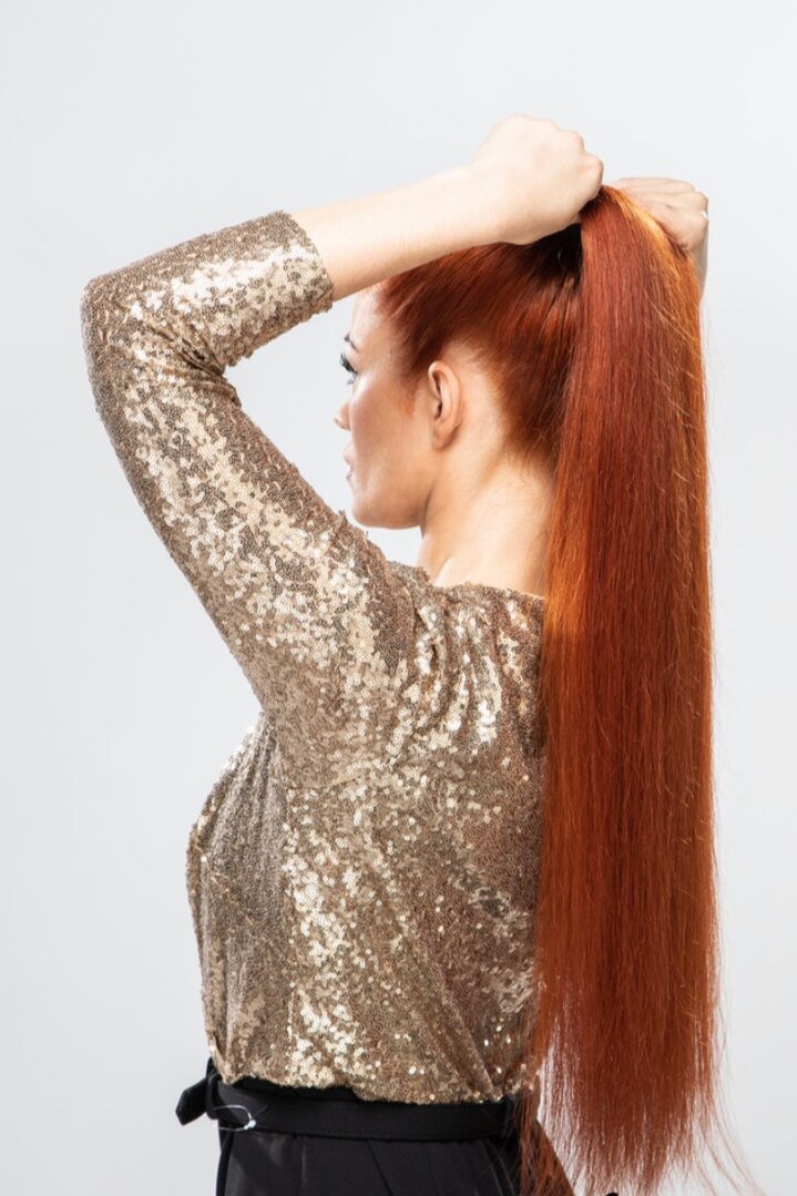 Clip-In Ponytail Haarzopf 150 g - 65 cm - hochwertiges Echthaar