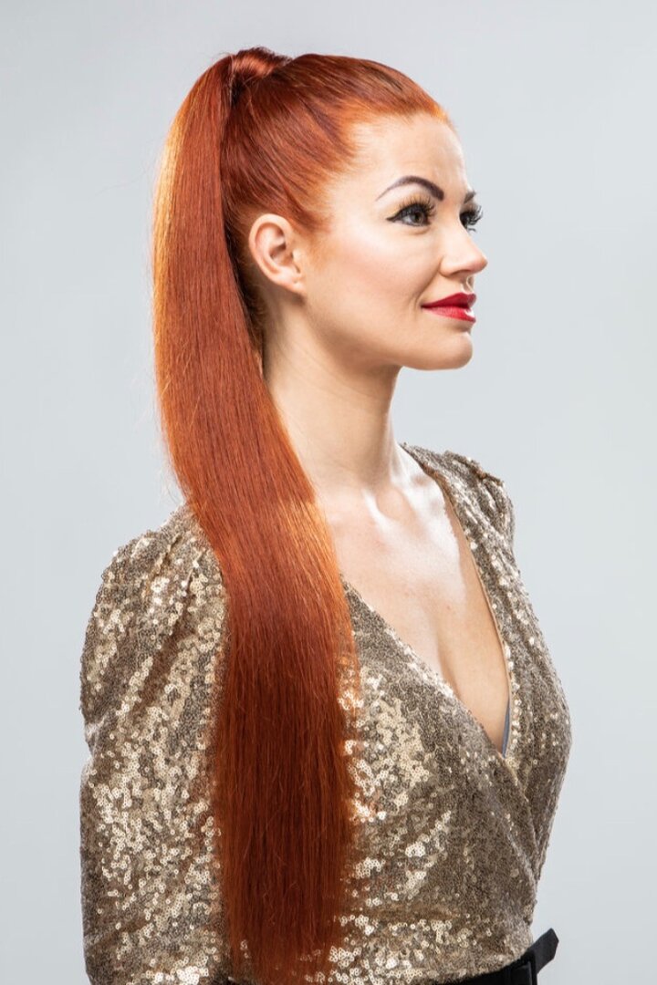 Clip-In Ponytail Haarzopf 100 g - 50 cm - hochwertiges Echthaar