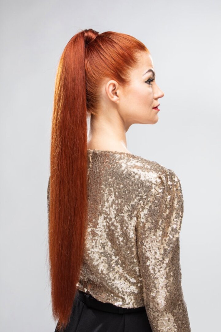 Clip-In Ponytail Haarzopf 150 g - 65 cm - hochwertiges Echthaar