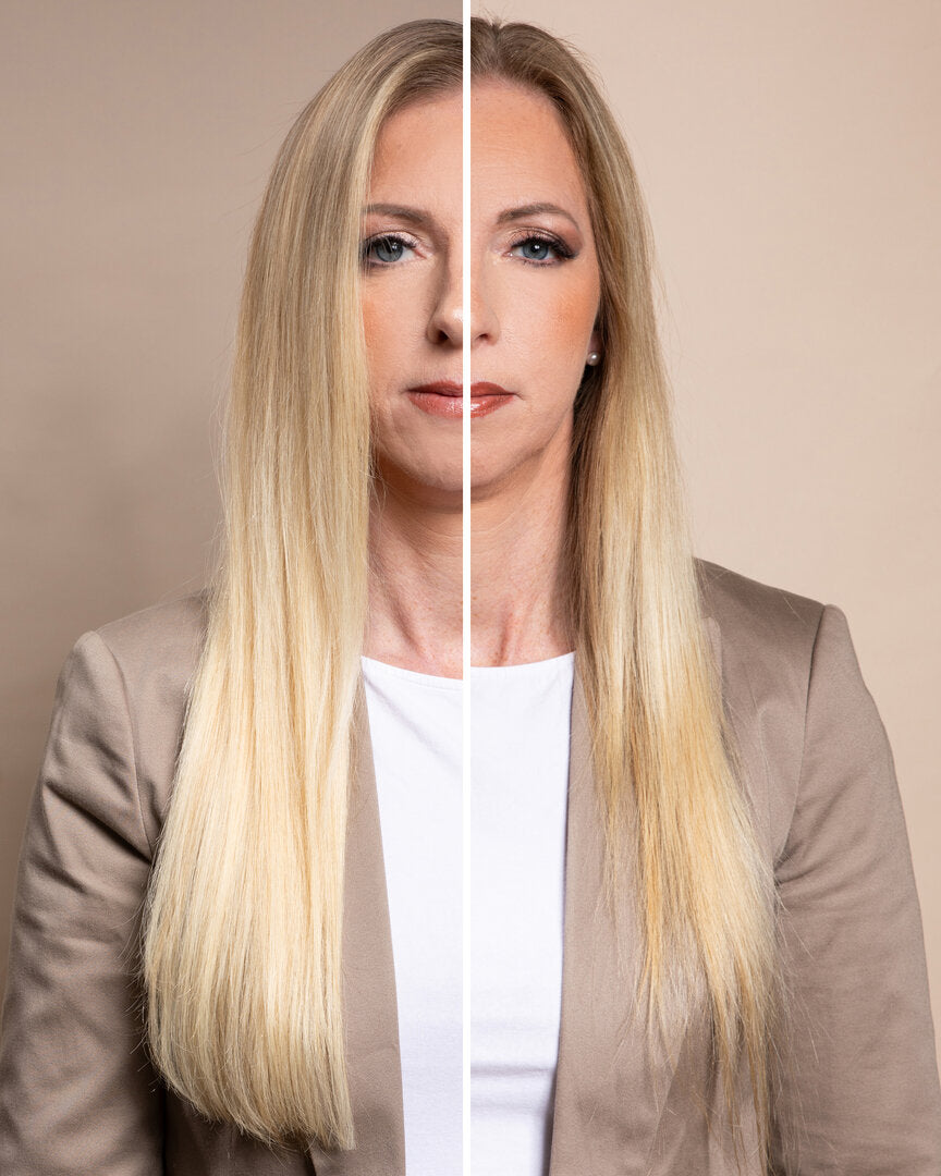 Clip-In Extensions SET Haarverdichtung -  54 g - 5 Teile - 50 cm