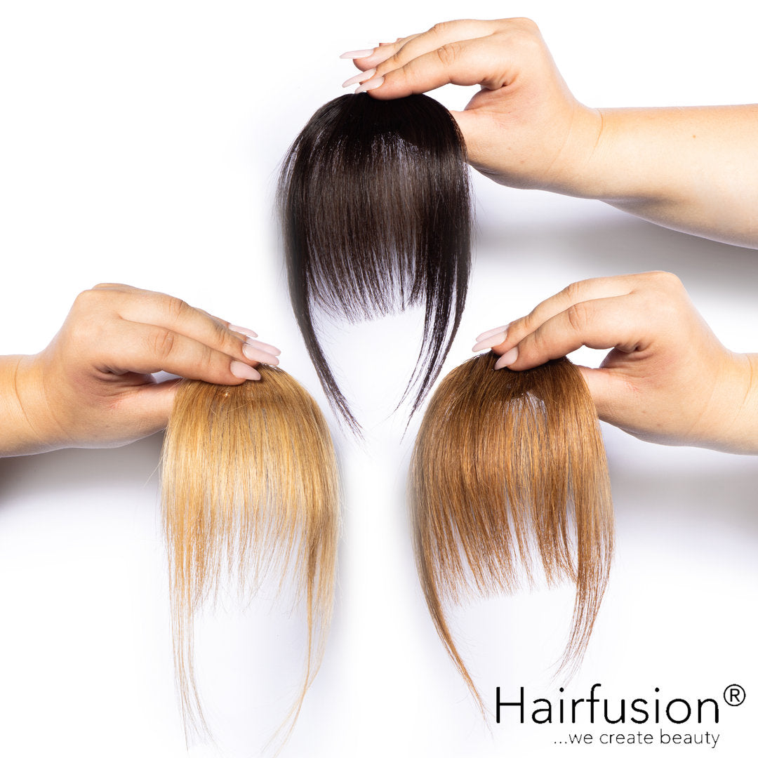 NEUES MODELL Clip-in Pony - gerades Vollpony - aus Echthaar  von HAIRFUSION