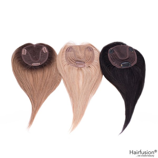 Oberkopf Haarteil - light PLUS - zum Einclippen - Länge 35 cm Haarmenge 30-35 g