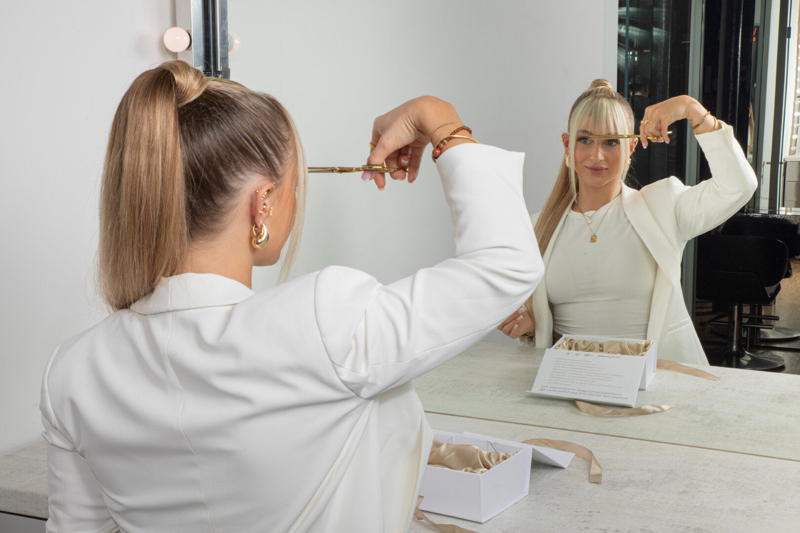 NEUES MODELL Clip-in Pony - gerades Vollpony - aus Echthaar  von HAIRFUSION