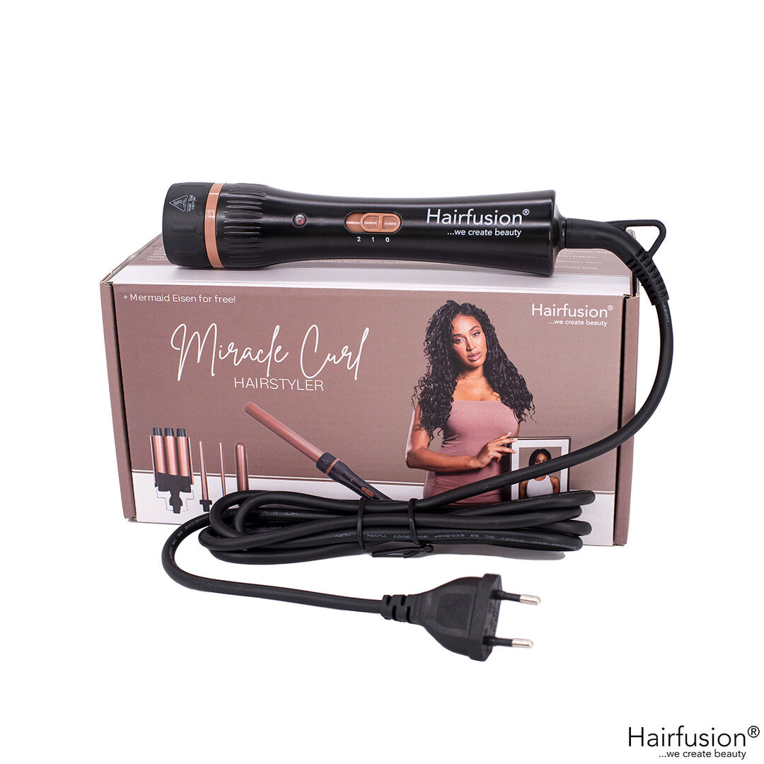 Multistyler Lockenstab 5 in 1 + Mermaid Zange