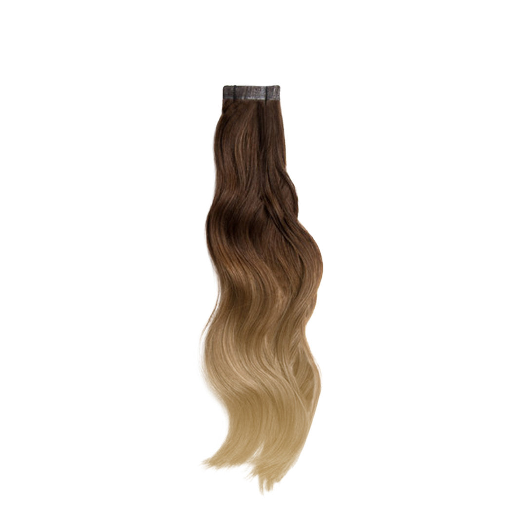 10 Stück HAIRFUSION Echthaar Tape Extensions OMBRÉ
