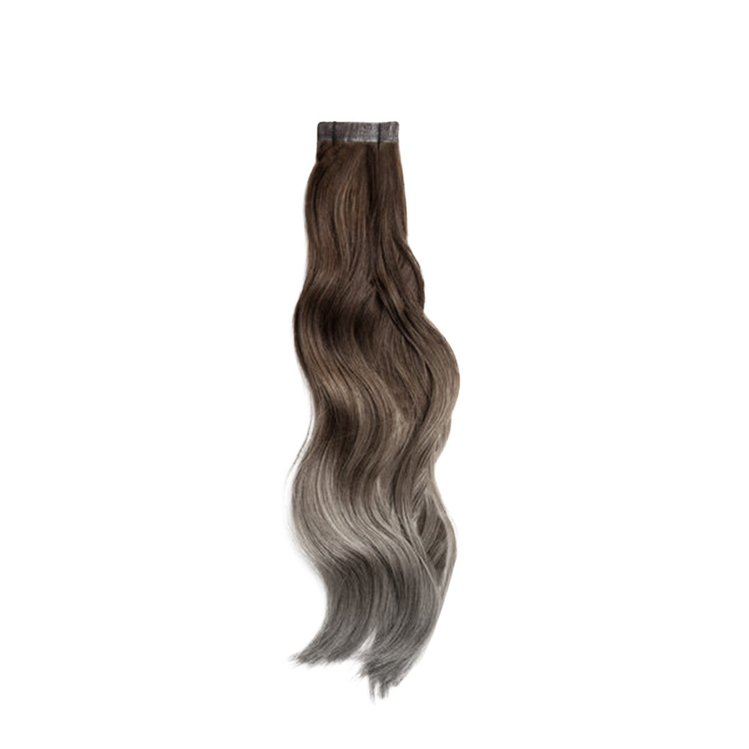 10 Stück HAIRFUSION Echthaar Tape Extensions OMBRÉ