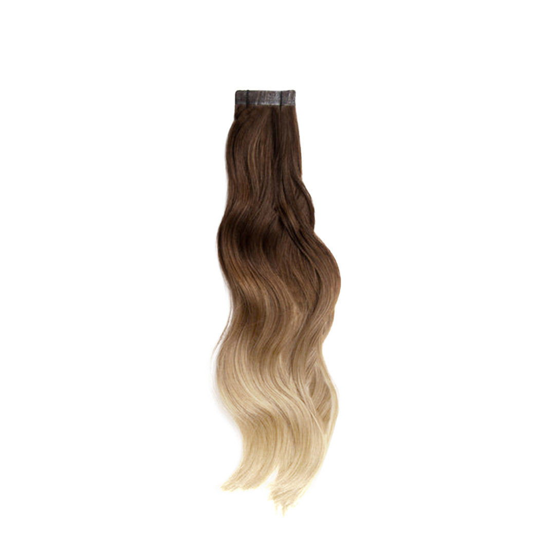 10 Stück HAIRFUSION Echthaar Tape Extensions OMBRÉ