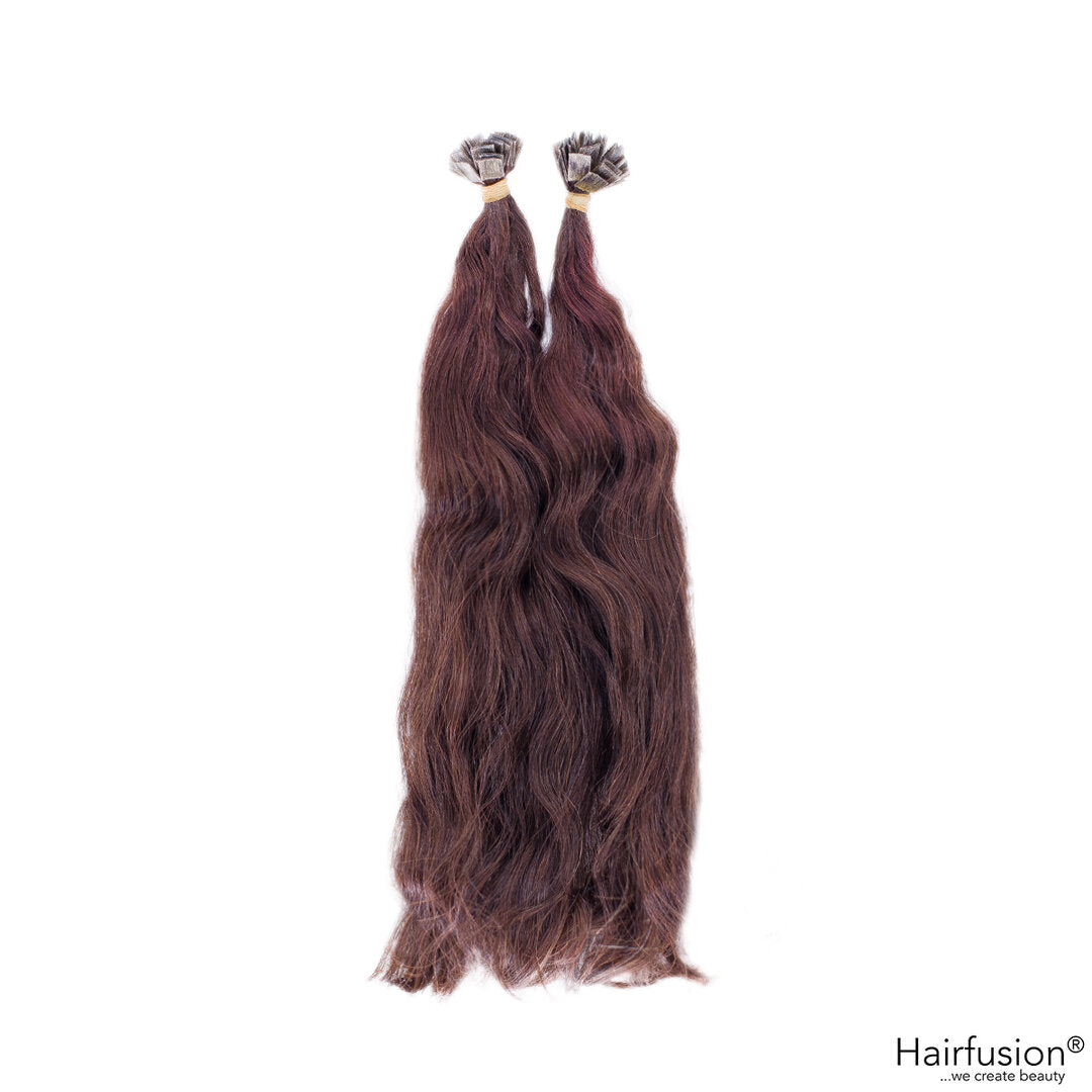 Outlet Nr. 63 – 50 Bonding Extensions – Farbe 4 – 30 cm – gelockt