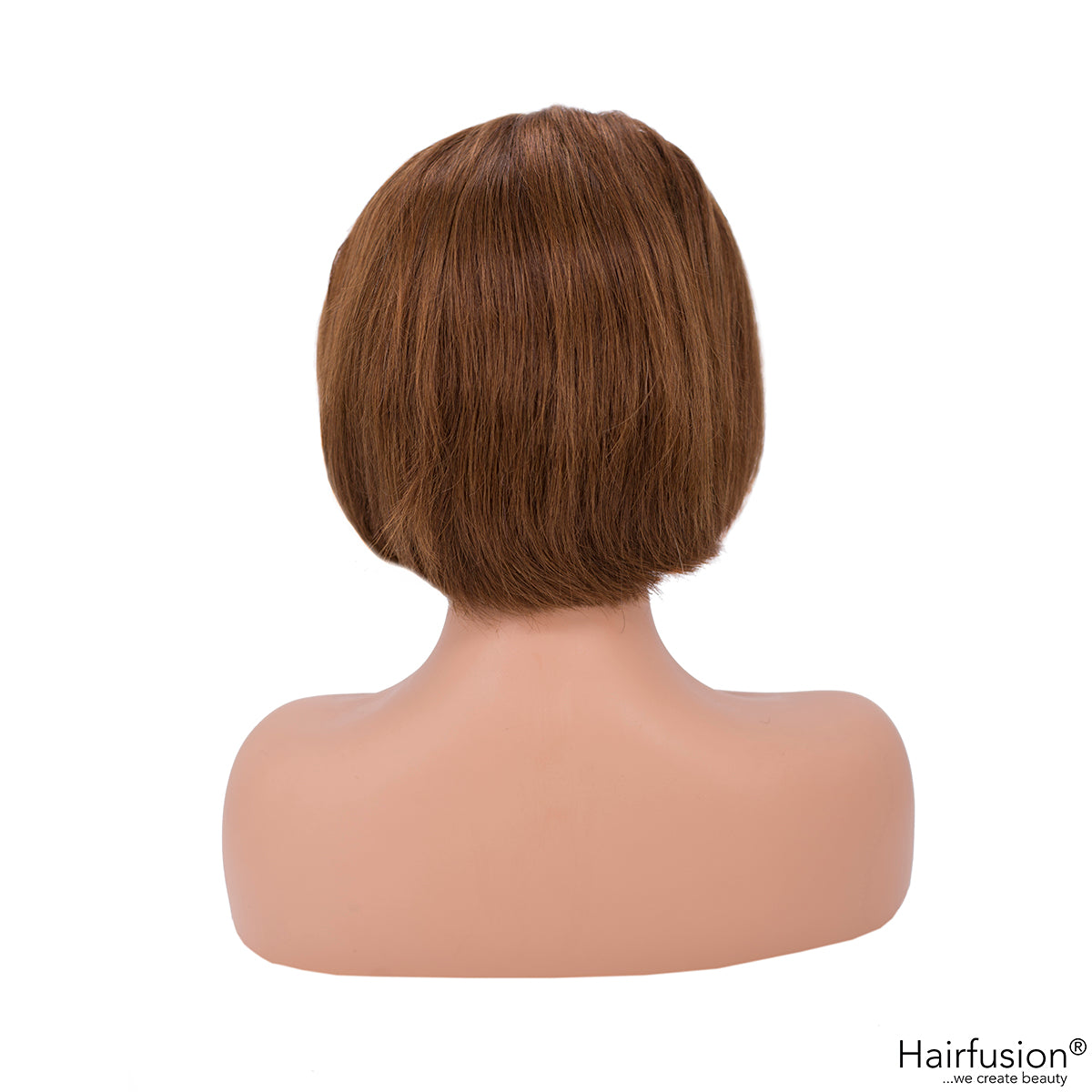 Echthaar Perücke   - Chestnut Beauty - 20 cm - Lace Front