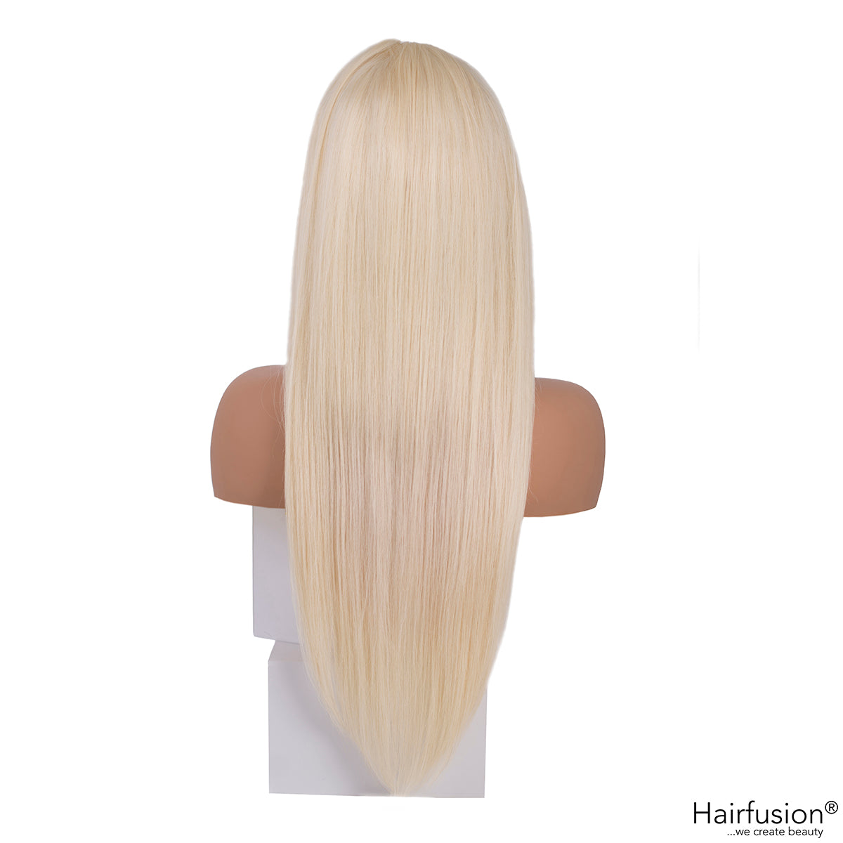 Echthaar Perücke platin blond   - Snow Queen -  50-55 cm  - Lace Front