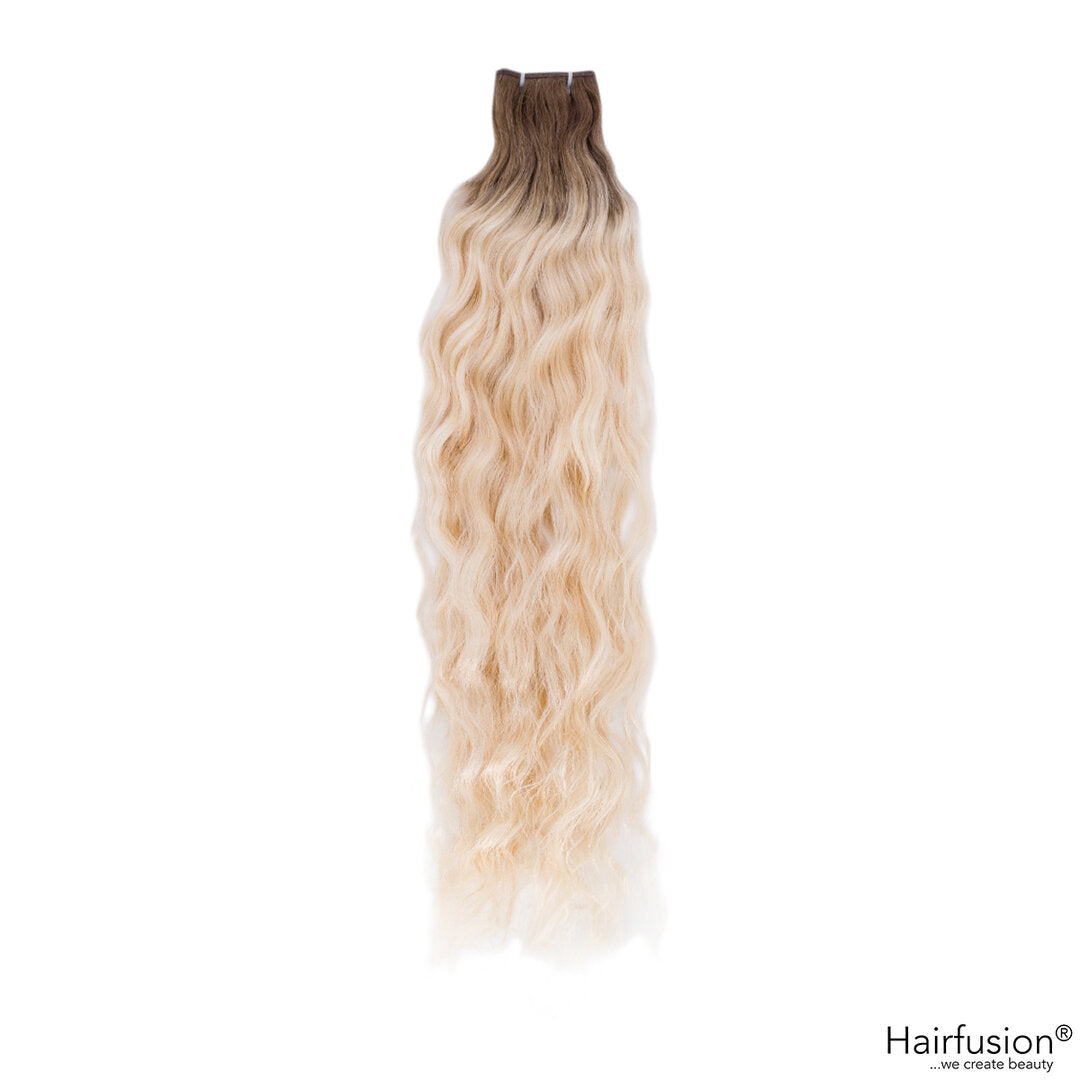 50 gr. INVISIBLE/GENIUS Tresse ROOT SHADOW/BALAYAGE Echthaar 40-70 cm