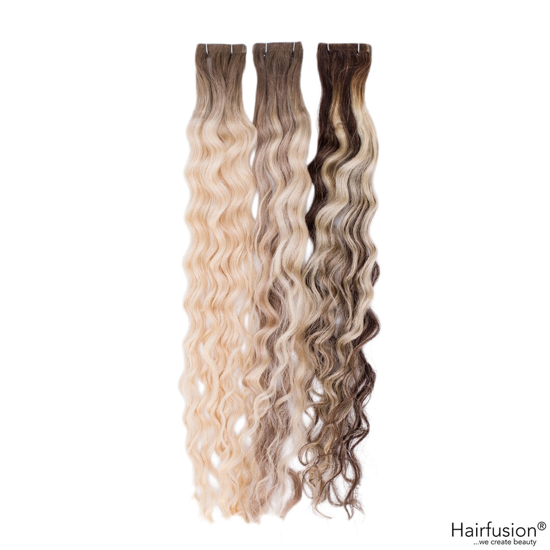 Invisible Tape Extensions - 10 Stück ROOT SHADOW/BALAYAGE Echthaar  45-50 cm und 65-70 cm