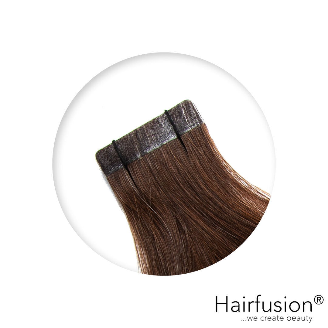 Tape Extensions XXL - 40 Stück  EINFARBIG Echthaar 80-100 cm