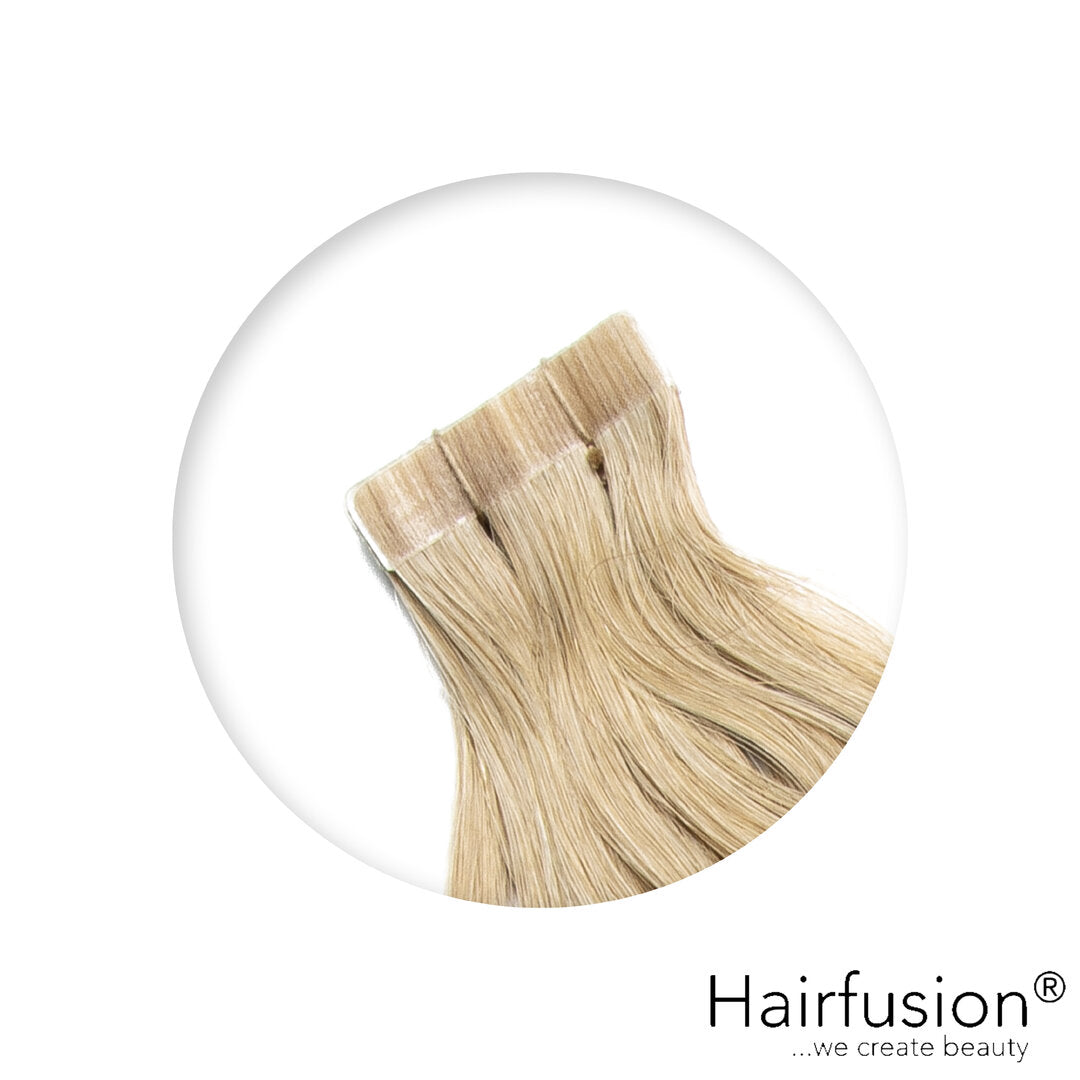 Tape Extensions XXL - 40 Stück  EINFARBIG Echthaar 80-100 cm