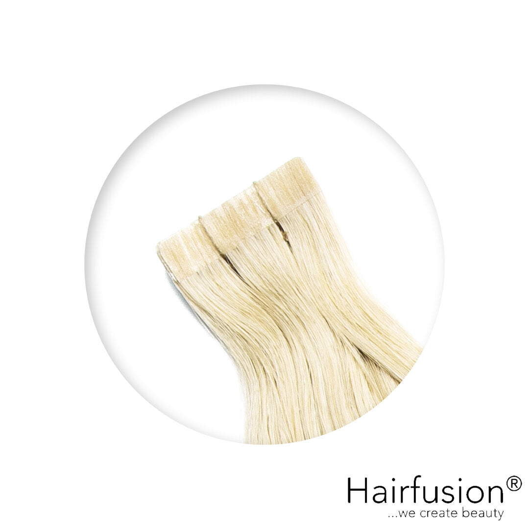 Tape Extensions XXL - 40 Stück  EINFARBIG Echthaar 80-100 cm