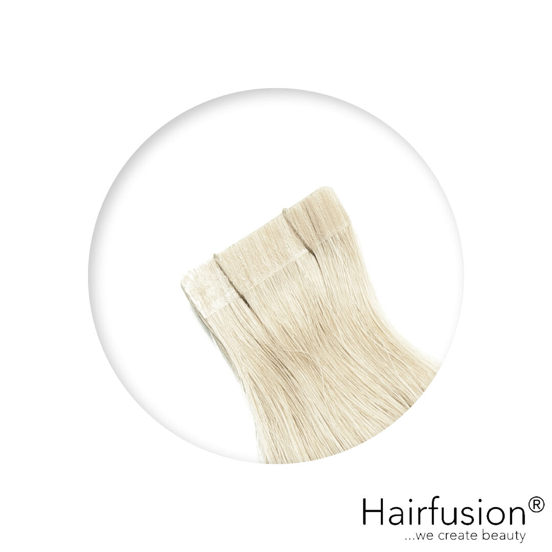 Tape Extensions XXL - 40 Stück  EINFARBIG Echthaar 80-100 cm