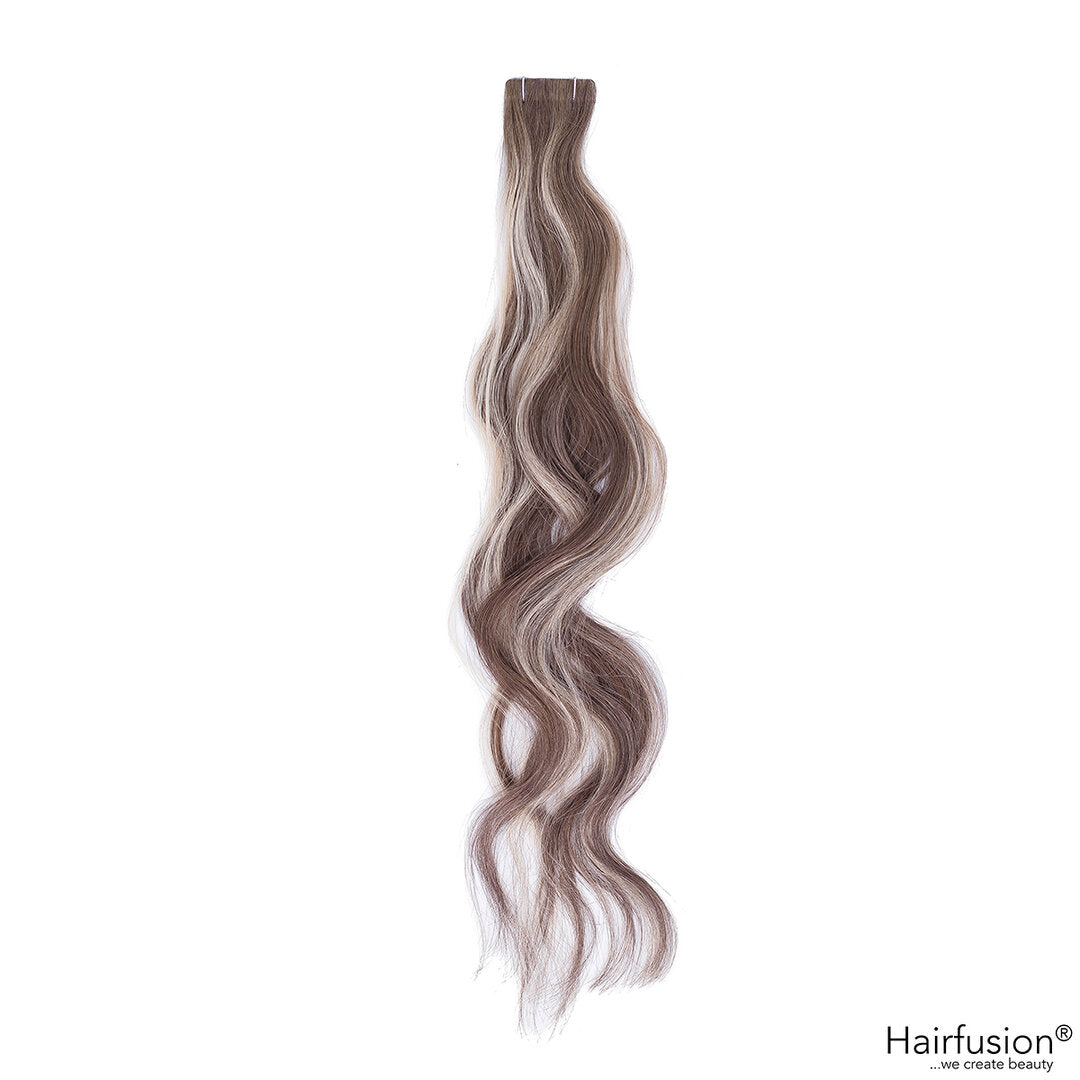 Invisible Tape Extensions - 10 Stück ROOT SHADOW/BALAYAGE Echthaar  45-50 cm und 65-70 cm