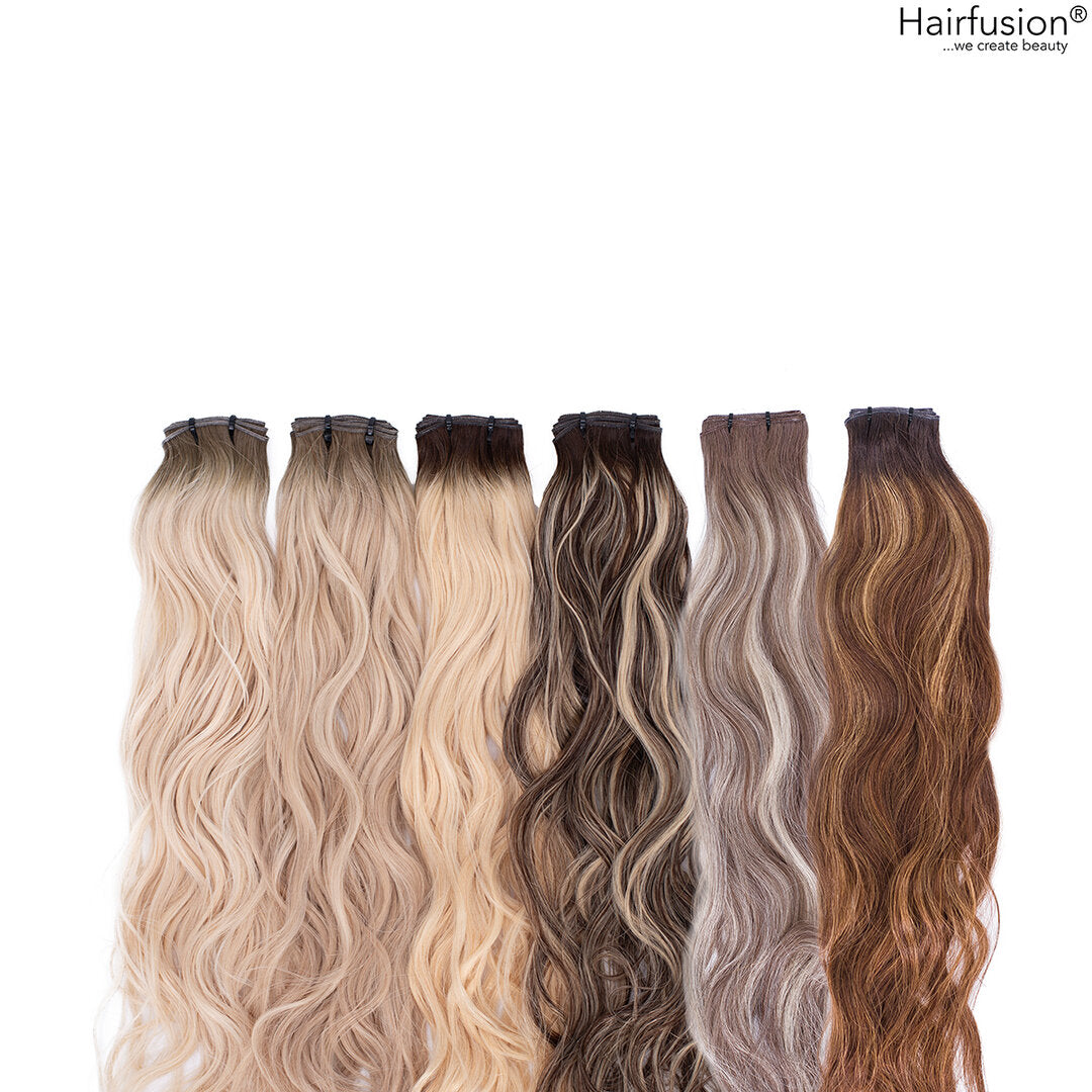 50 gr. INVISIBLE/GENIUS Tresse ROOT SHADOW/BALAYAGE Echthaar 40-70 cm