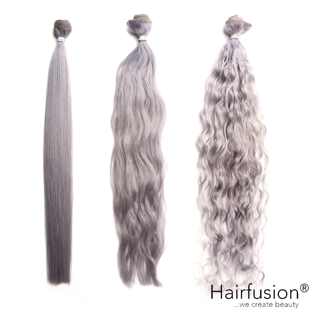 50 gr.  HAIRFUSION Echthaar Tresse EINFARBIG