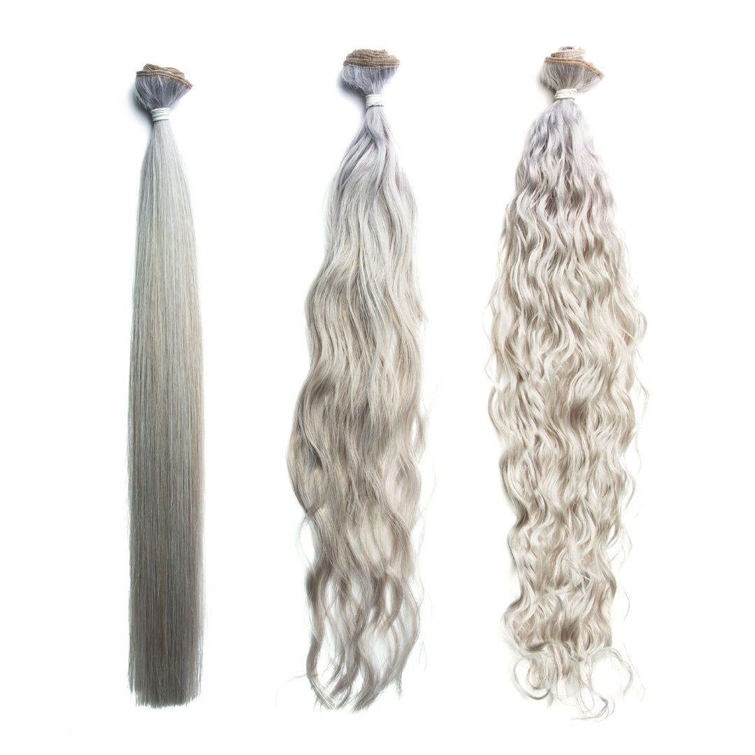 50 gr.  HAIRFUSION Echthaar INVISIBLE/GENIUS Tresse EINFARBIG