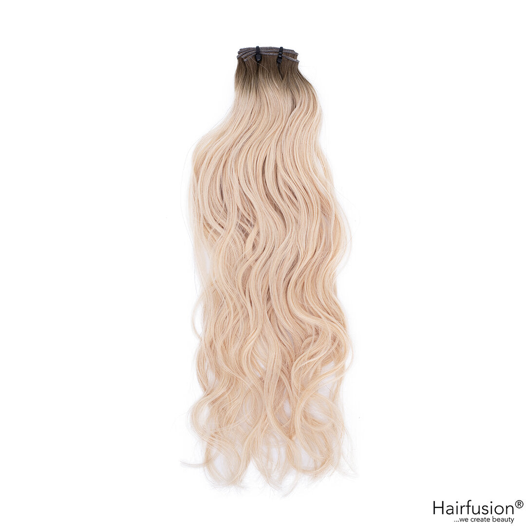 50 gr. INVISIBLE/GENIUS Tresse ROOT SHADOW/BALAYAGE Echthaar 40-70 cm