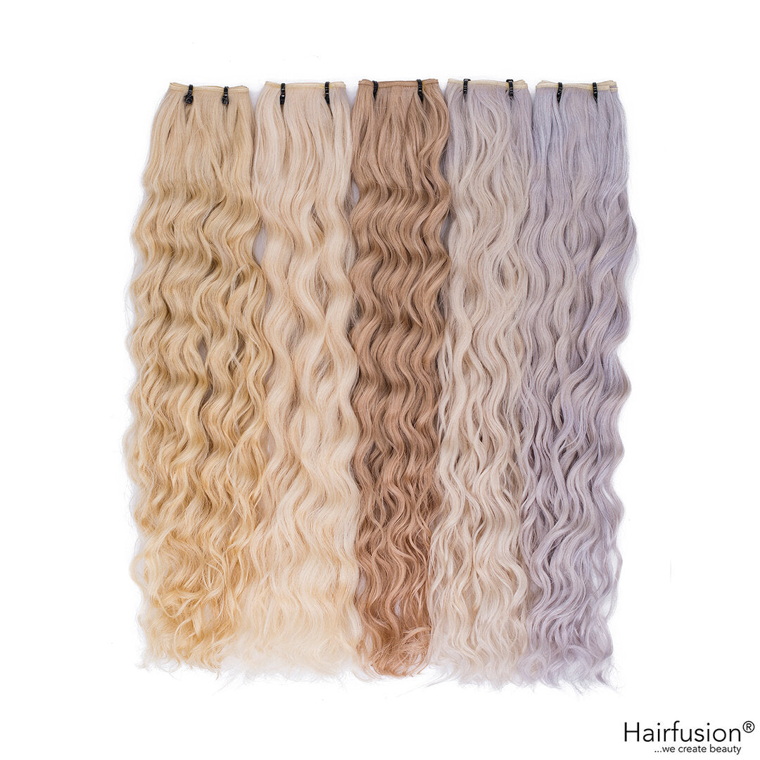 50 gr. INVISIBLE/GENIUS Tresse EINFARBIG Echthaar 40-70 cm