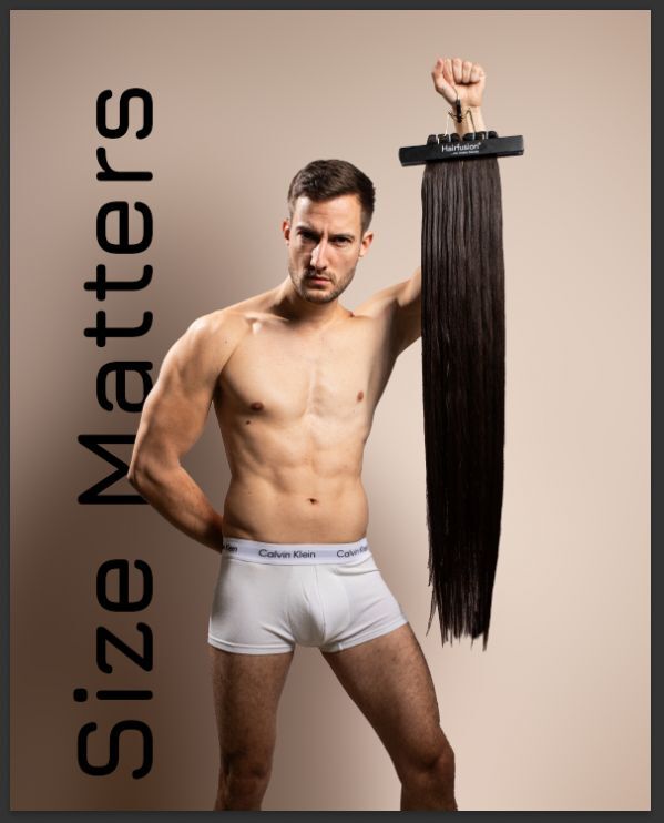 100 gr. Tresse  XXL - EINFARBIG Echthaar 80-100 cm