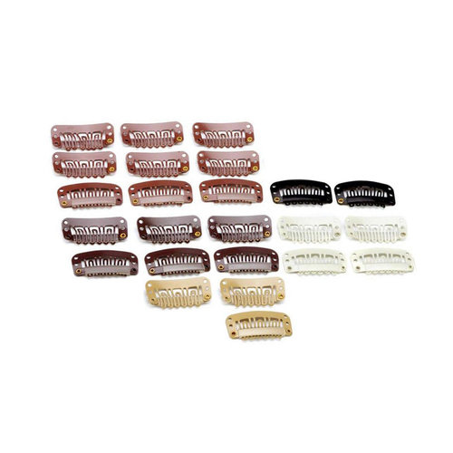 Clip In Extensions Ersatz Clips - 5 Stück - von HAIRFUSION