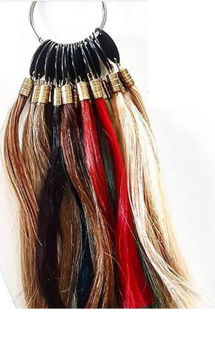 Farbring Echthaar Extensions von HAIRFUSION