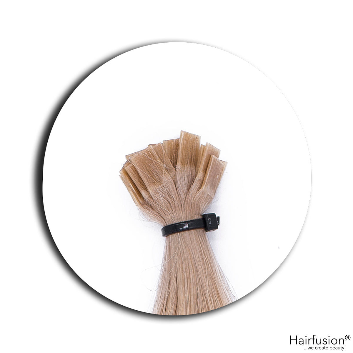 Bonding Extensions - 25 Stück (Flachbonding - Wärme-/Ultraschall) EINFARBIG Echthaar 30-70 cm