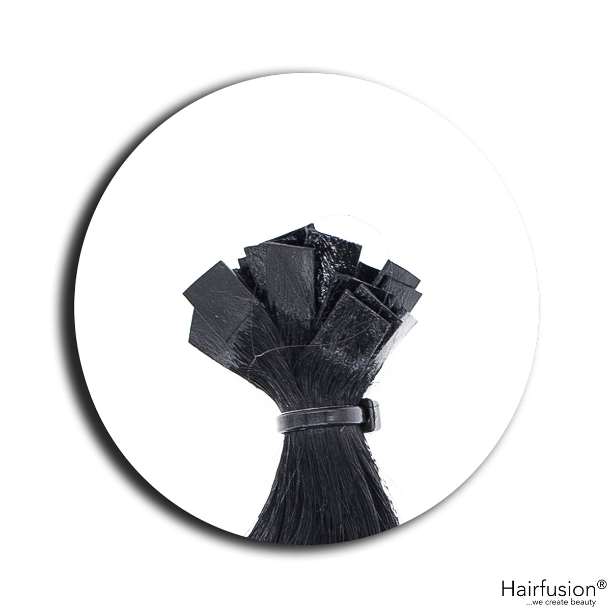 Bonding Extensions - 25 Stück (Flachbonding - Wärme-/Ultraschall) EINFARBIG Echthaar 30-70 cm