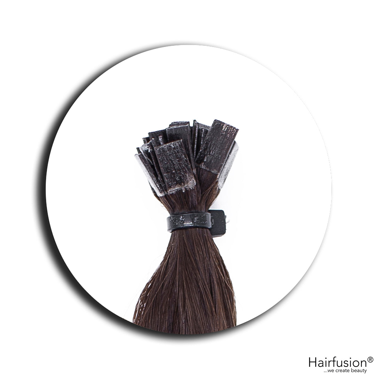 gelockte Bondingextensions - 25 Stück Flachbonding Echthaar 40-70 cm