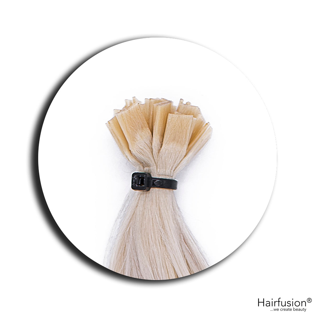 gelockte Bondingextensions - 25 Stück Flachbonding Echthaar 40-70 cm