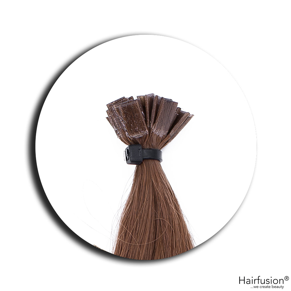 Bonding Extensions - 25 Stück (Flachbonding - Wärme-/Ultraschall) EINFARBIG Echthaar 30-70 cm