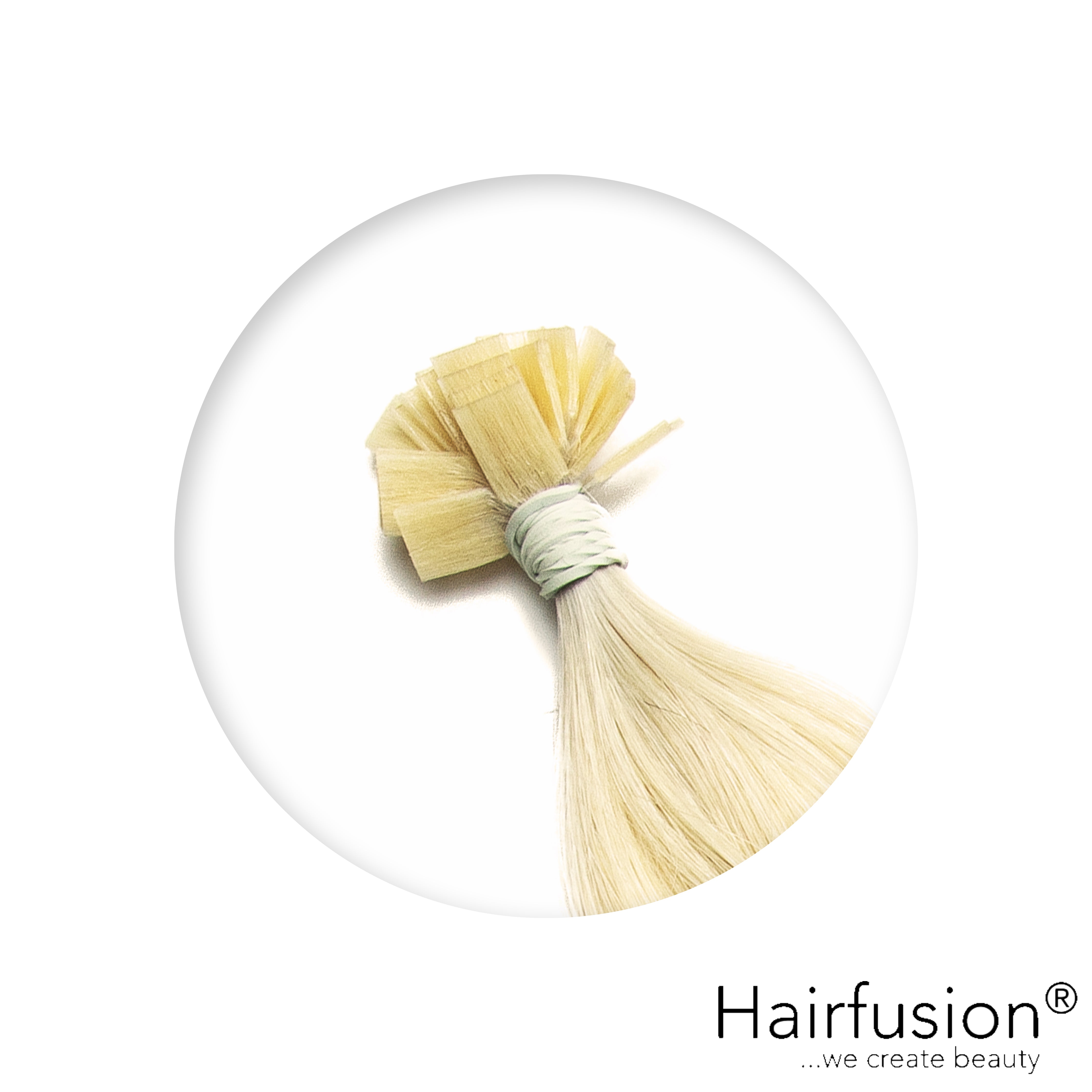 Bonding Extensions - 25 Stück (Flachbonding - Wärme-/Ultraschall) EINFARBIG Echthaar 30-70 cm