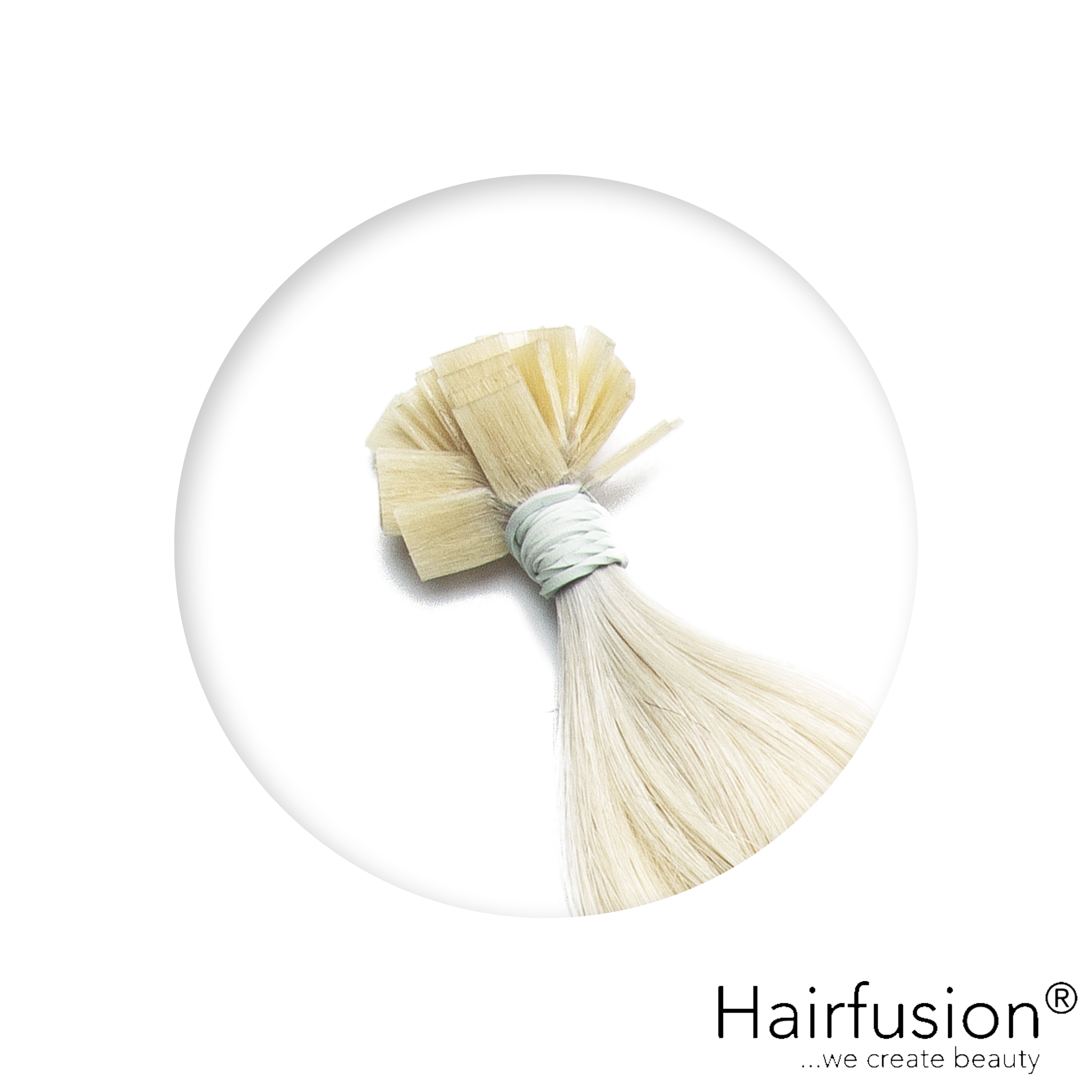 Bonding Extensions - 25 Stück (Flachbonding - Wärme-/Ultraschall) EINFARBIG Echthaar 30-70 cm