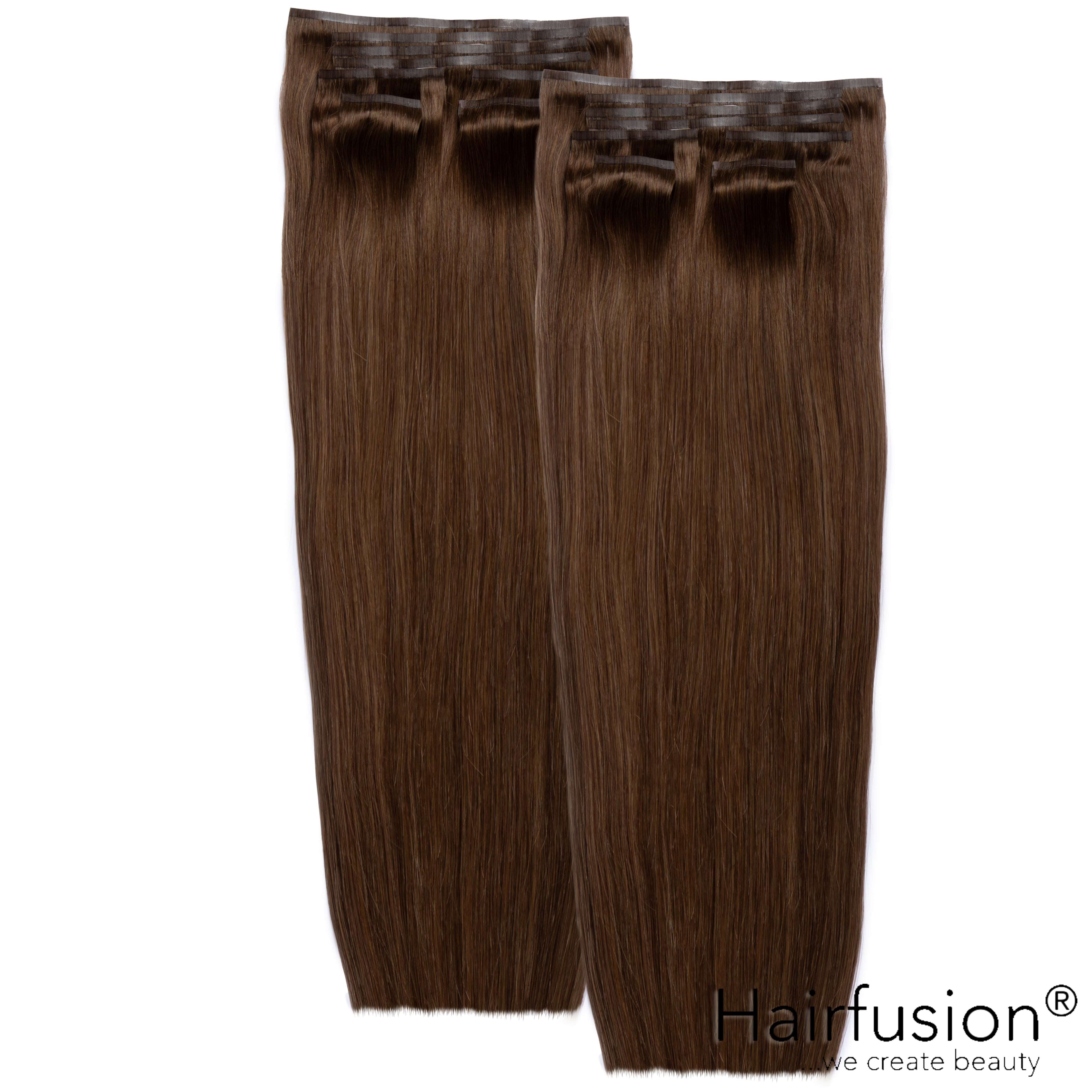 Clip-In Extensions XXXL-Volumen SET Haarverlängerung -  260 g - 16 Teile - 50 cm