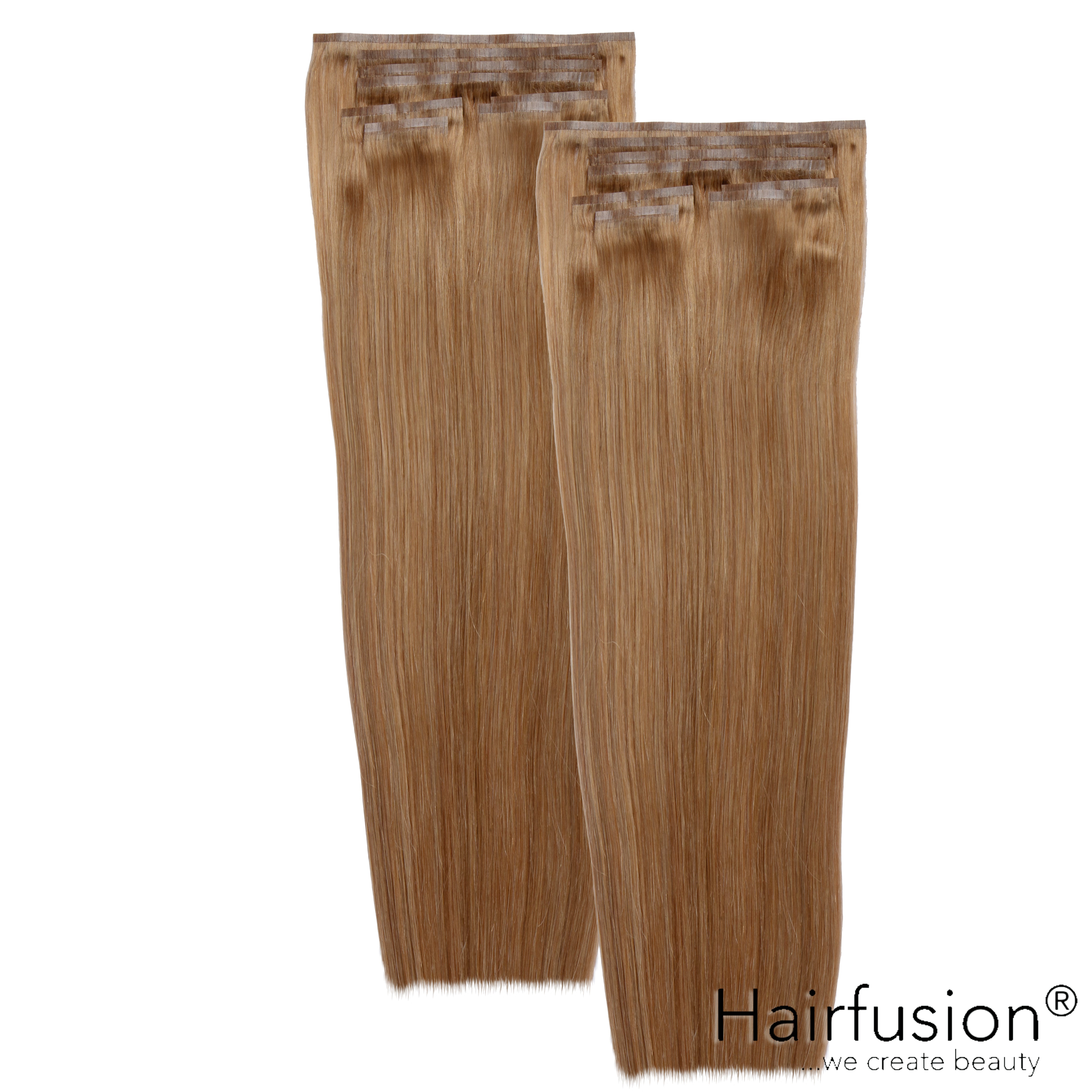 Clip-In Extensions XXXL-Volumen SET Haarverlängerung -  260 g - 16 Teile - 50 cm