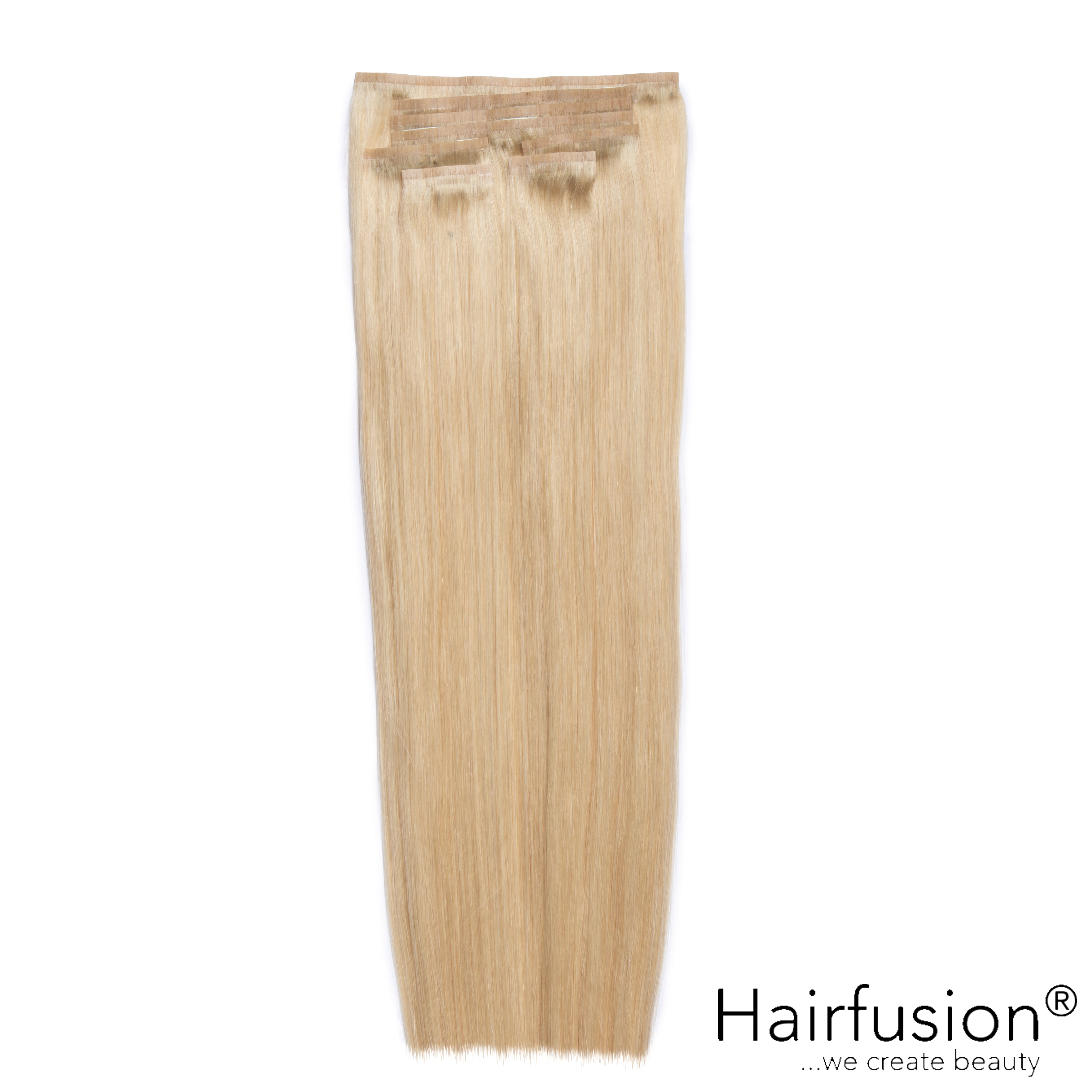 Clip-In Extensions XL-Volumen SET Haarverlängerung -  150 g - 8 Teile - 65 cm