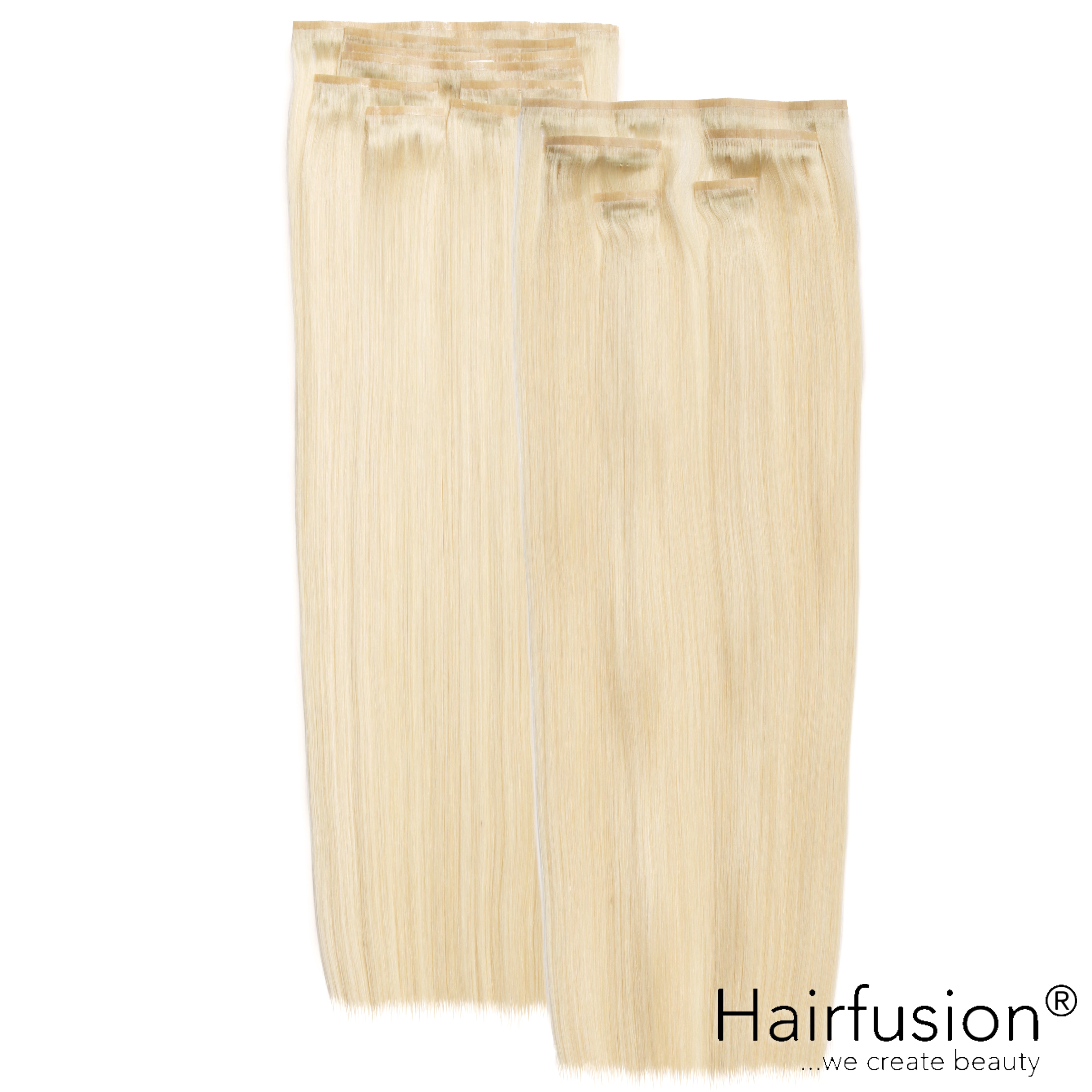 Clip-In Extensions XXL-Volumen SET Haarverlängerung -  204 g - 13 Teile - 65 cm
